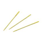 Иглы ручные с золотым покрытием, для синели, глади №26,4 шт, Pony