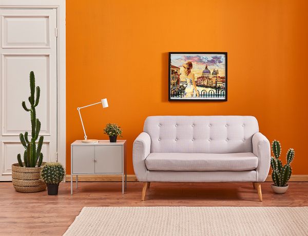 Картина по номерам Фрея PNB/PL-157, Вид на старый город, 50х40 см