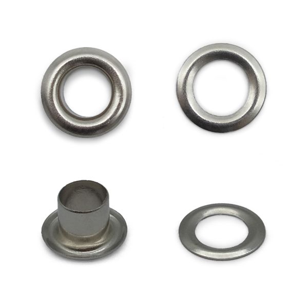 Люверсы металл ⌀_3.0 мм (внутр.), никель, 100 шт, S090802, BIG