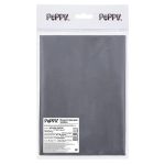 Замша искусственная отрез 35х50 см, 175±5 г/м², 17-1502 charcoal (серый), Peppy Woven Suede