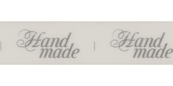 Тесьма отделочная 40 мм, 22.8 м, 03 Hand made/серебро, Gamma