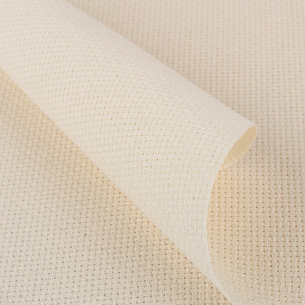 Канва Zweigart Aida Premium 14 ct, 50х50±2 см, 264 кремовый, Zweigart