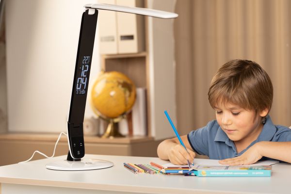 Лампа настольная, белая, Ferstel FR-41