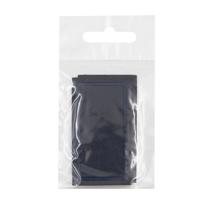 Термоаппликация прямоугольная, джинс, 65х35 мм (синий (blue)), LA429, 2 шт