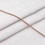 Шнур эластичный ⌀2.0 мм / 30 метров, 2.4 г/м, эластичность 110%, бежевый, С838