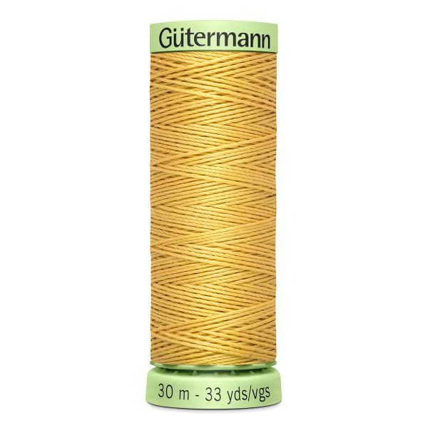 Нитки отделочные Gutermann Top Stitch, 30м, 415 желтая охра, 5 катушек