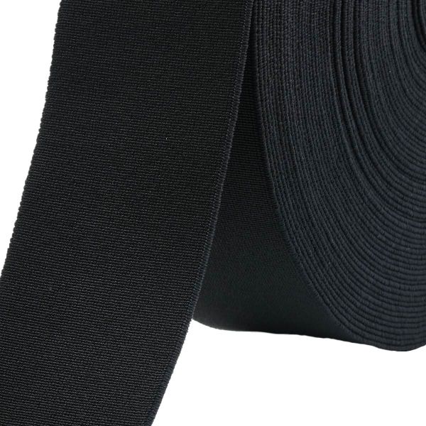 Резинка башмачная 60.0 мм / 25 метров, черный