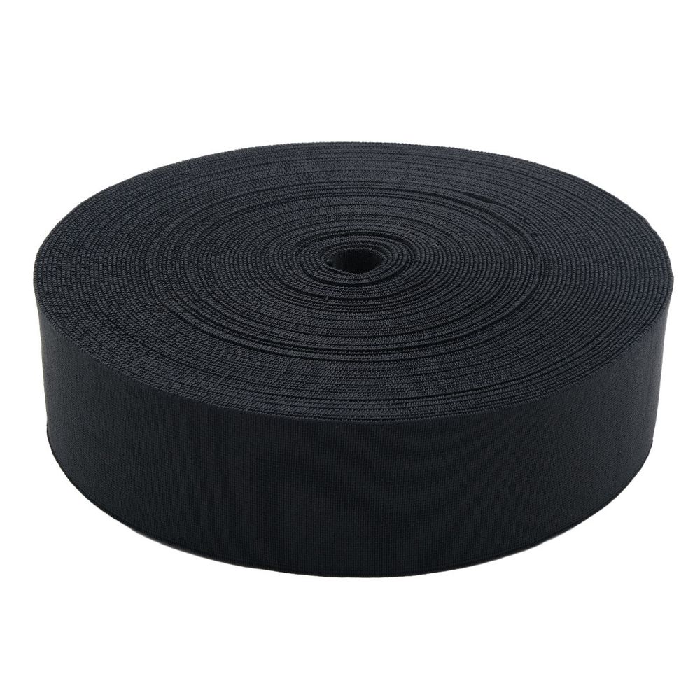 Резинка башмачная 60.0 мм / 25 метров, черный