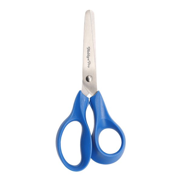 Ножницы школьные 14 см, синий, Hobby&Pro, 590432