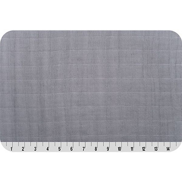 Ткань для пэчворка Peppy Марлевка Solid Bamboo Embrace, отрез 100х125 см, 120 г/м², Silver, Shannon Fabrics