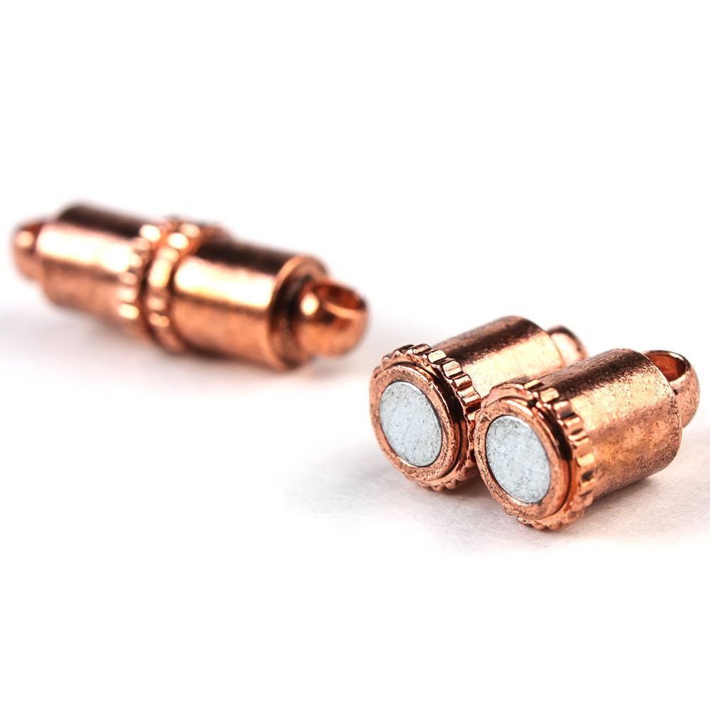 Замок магнитный, 5х16 мм, 2 шт/уп, Астра, медь