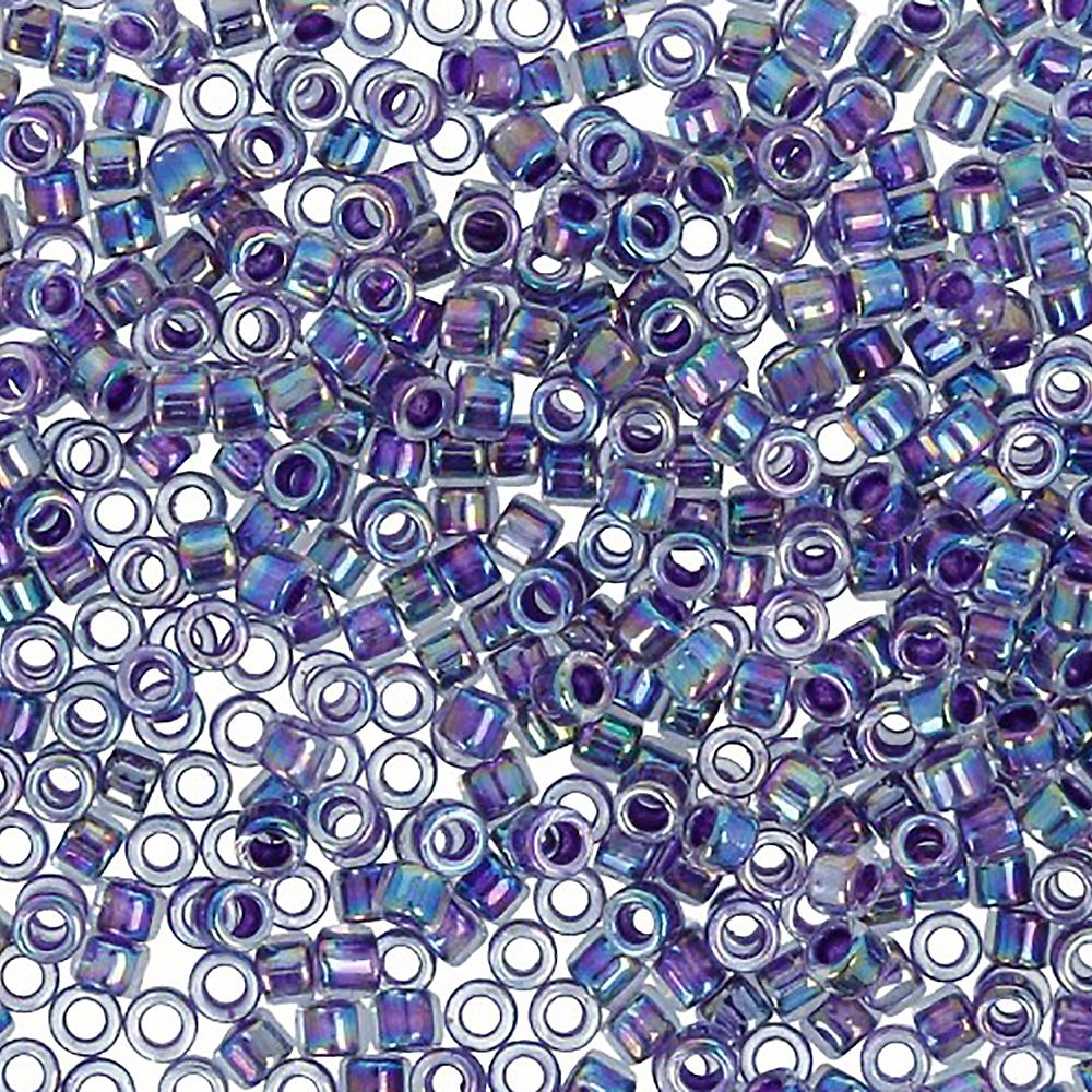 Бисер Toho 11/0 Treasure 1 (1.6 мм), 500 г, 0774 сине-фиолетовый/радужный
