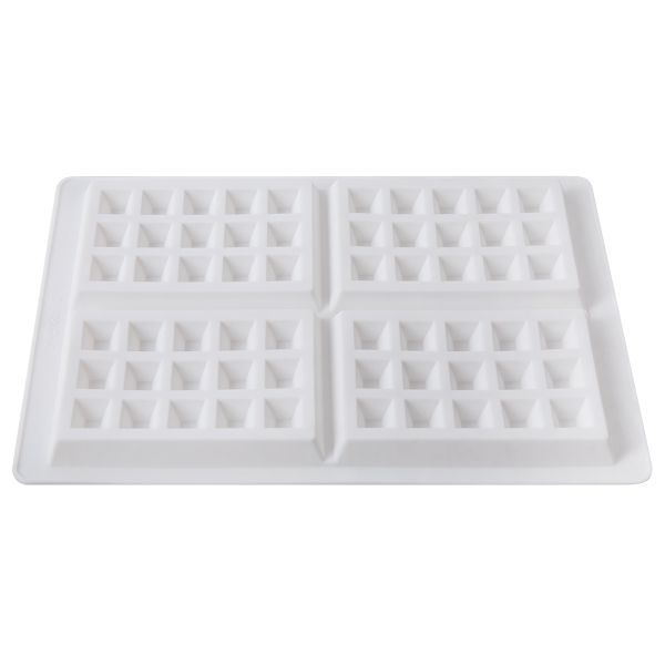 Форма силиконовая для пирожных 28х18.5х1.5 см, вафли, S-Chief SPC-0339