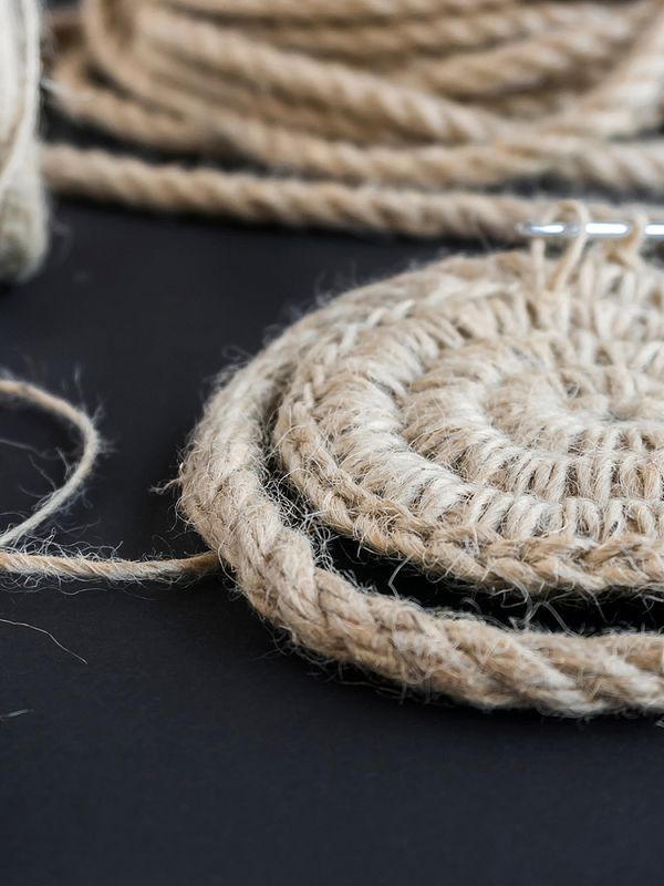 Шпагат джутовый ⌀1,5 мм, 1200 Текс четырёхнитка CB уп.800м,1кг