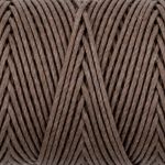 Нитки для кожи вощёные кручёные (Рами) 0.55 мм, 25 м, 007 серый, LC-004, Промысел