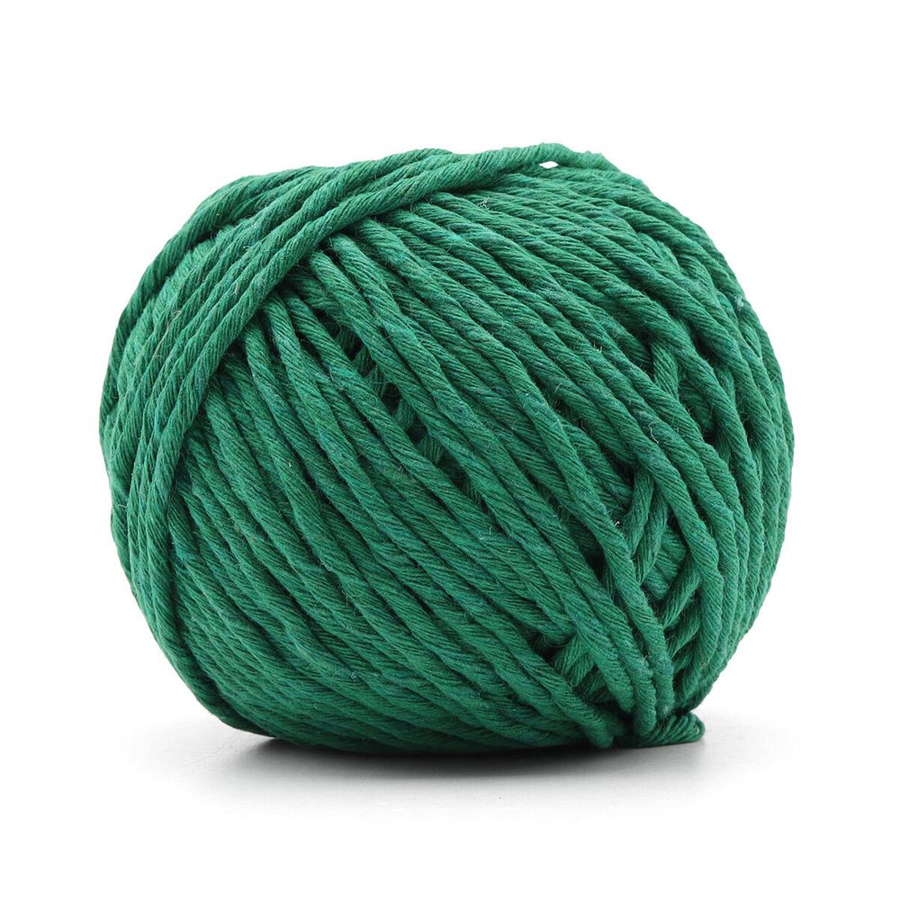 Шпагат х/б ⌀2-3 мм, 50 м, 1500 текс, зеленый, 70098
