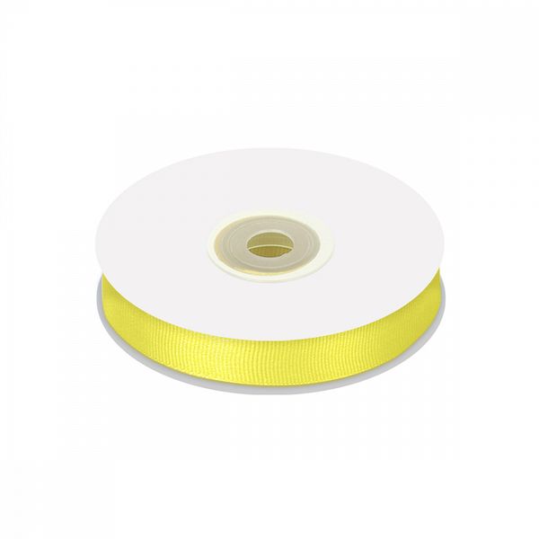 Лента репсовая (в рубчик) 15мм цв. 640 желтый Magic4Hobby уп. 22,86м (±1м)