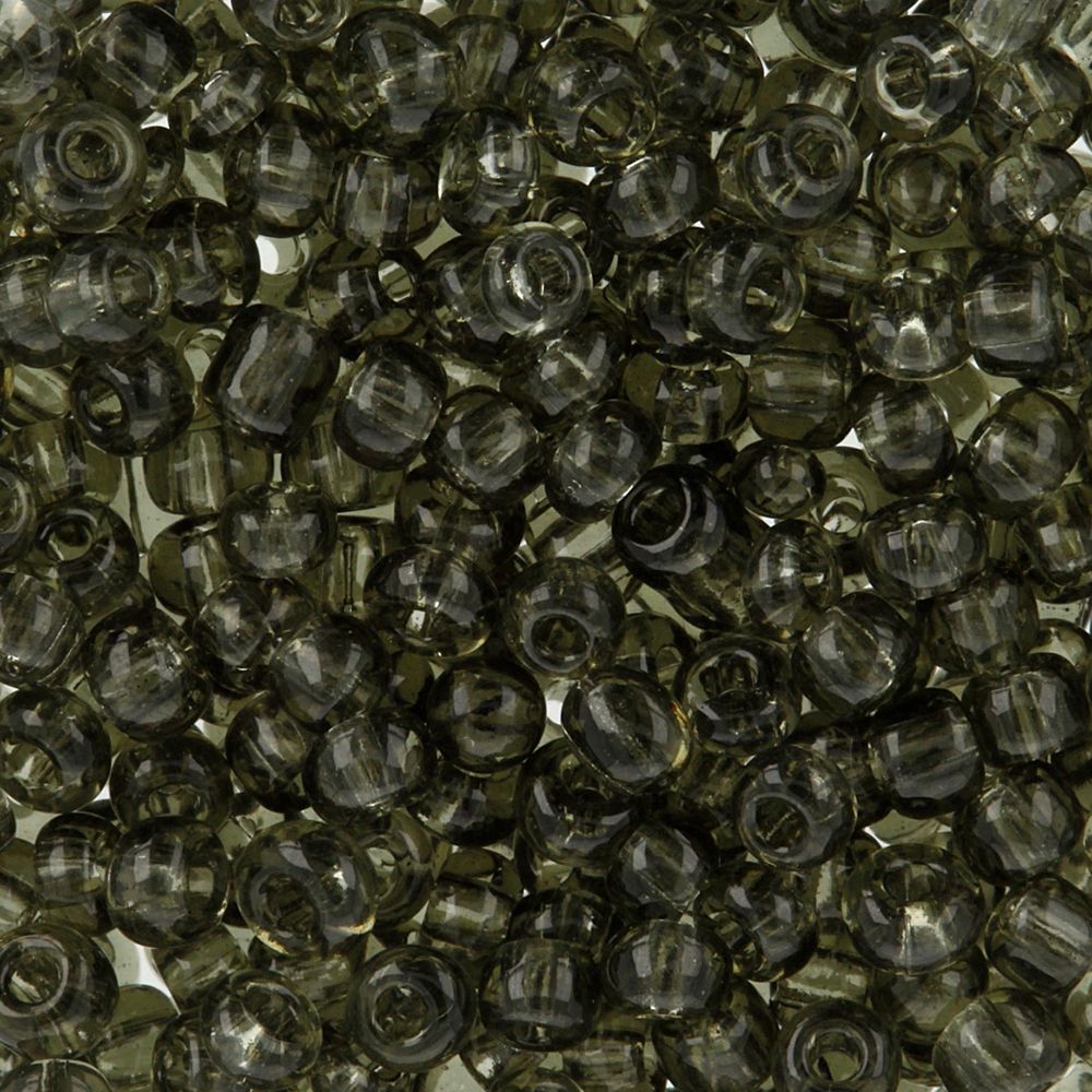 Бисер Zlatka 8/0 (2.9 мм), 100 г (10х10 г), №0012 серый, GR