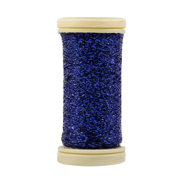 Мулине Gamma металлик M 5 мотков по 50 метров, M-136 черный/синий, Gamma BRILL
