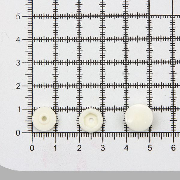 Кнопка рубашечная ⌀12,5/10мм пластик (≈100 шт) New Star (102 айвори)