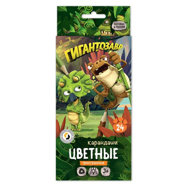 Набор цветных карандашей GGZ-CP-6024 заточенный 4х24 цв, Набор цветных карандашей GGZ-CP-6024 заточенный 4х24 цв, ВКФ GGZ-CP-6024