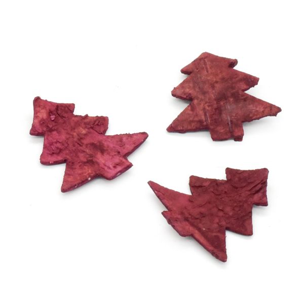 Декоративные элементы из коры дерева 