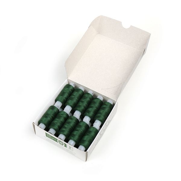 Нитки армированные ПНК им.Кирова 45ЛЛ, бытовые, 200 м / 20 кат., 3510 зеленый