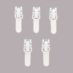 Крючок шубный Amii 50 мм, RAL 9003, 50 шт, белый