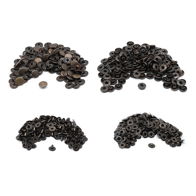 Кнопка Альфа (S-образная) ⌀12.5 мм, ≈144 шт, СТАЛЬ, №54 антик, NEW STAR