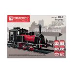 Пазл 3D 79 элемент, Паровоз, Rezark REZ-01
