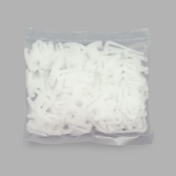 Фиксатор для шторного шнура пластик 27х31 мм, 06-068, 100 шт