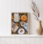 Картина по номерам Фрея, на картоне Осенний уют, 40х30 см