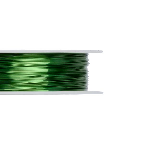 Проволока для бисера ⌀0.25 мм, 50 метров, 05 зеленый, Zlatka DGB-S025