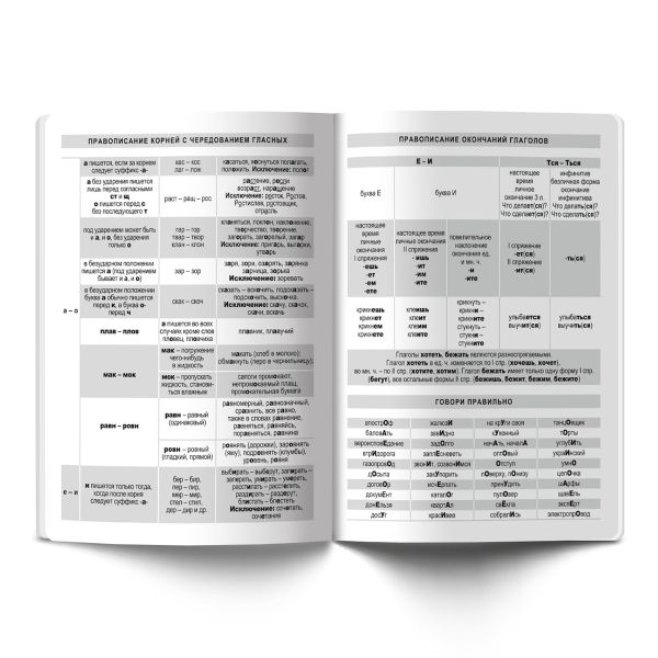 Тетрадь предметная На позитиве A5+ 40 л. на скобе, 10 шт, линия, Русский язык 40ТСК5 000098, Светоч