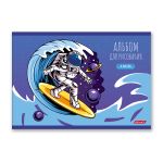 Альбом для рисования 100 г/м², A4 29х20.5 см, 8 л. на скобе, 20 шт, Полёт в будущее 000680, Светоч 8АЛСК4_1_3_9