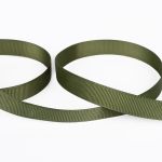 Лента репсовая (в рубчик) 12.0 мм / 45.5 метра, 083 хаки, Gamma GR-12