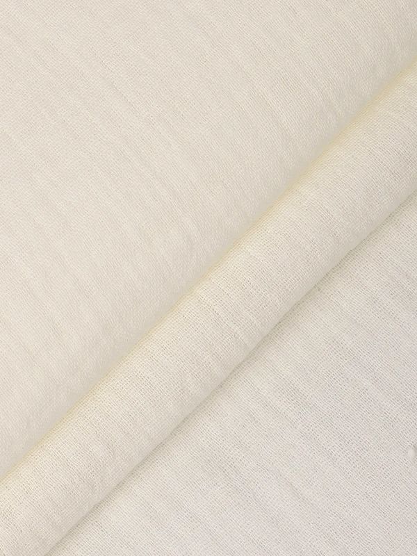 Муслин 125 г/м², 130 см / 2 метра, TBY.Mus.24723.6.2, цв.06 молочный