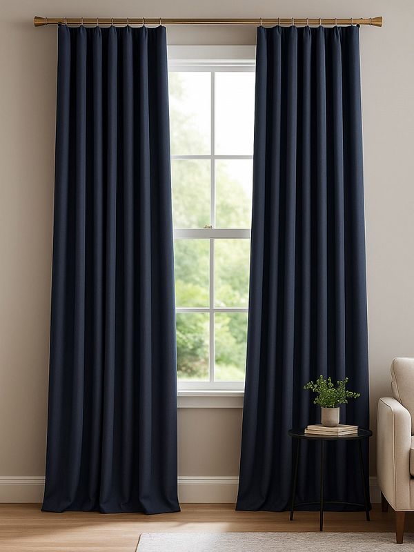 Габардин 150 г/м², 150 см / 3 метра, TBY.150330.3, цв.330 темн.синий