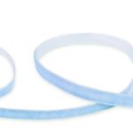 Лента бархатная (тесьма) 20.0 мм / 16.5±1 метра, 129 голубой, Blitz VR-20