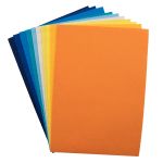 Фетр листовой мягкий клеевой, 1.0 мм, 20х30см, 10 шт, Astra&Craft, 2