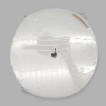 Лента (тесьма) шторная: сборка параллельная (1:2.5) 60 мм / 100 метров