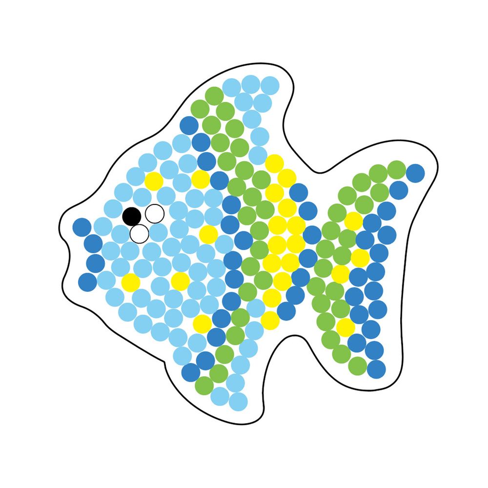 Термомозаика, №07 Рыбка, Hobbius TLS-01