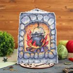 Набор для вышивания нитками МП Студия, на пластиковой канве Театр 17х13см