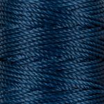 Нитки для кожи вощёные (полиэстер) 40 м, 008 синий, LC-006, Промысел