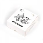 Нитки армированные ПНК им.Кирова 40ЛШ, бытовые, 200 м / 10 кат., 0101 белый