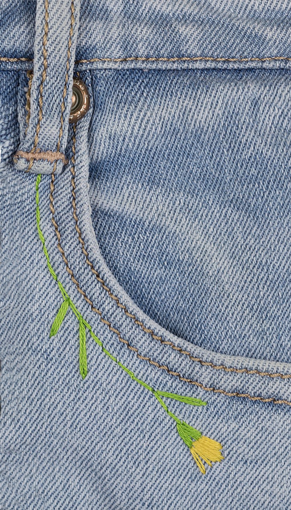 Набор для вышивания нитками Panna Живая картина JK-2323, Луговые цветы, 22х18.5 см