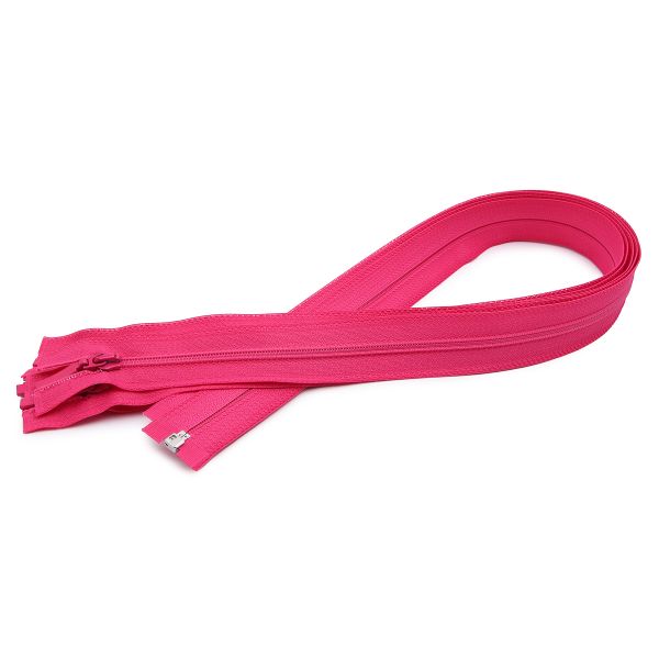 Молния спираль (витая) Arta Т5 (5 мм) 1 зам., разъем., 60 см, цв. 383 малина, уп.5 шт