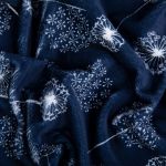 Плюш (ткань) Peppy SS Rainbow Magic Cuddle 370 г/м², 100х150 см, WHISH Navy