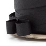 Тесьма брючная 15,5 мм, 48-5297 (0001 черный), 200 м