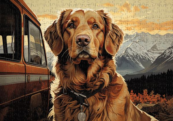 Пазл 1000 элементов, В путешествие с другом, Фрея PZL-1000/60